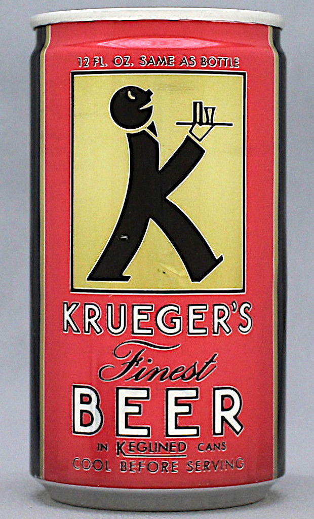 Krueger's Finest Beer 12 Oz Stay Top Can