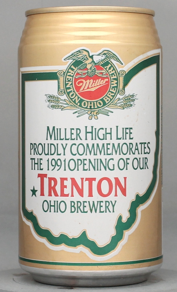 Miller High Life Beer 12 Oz Stay Top Can