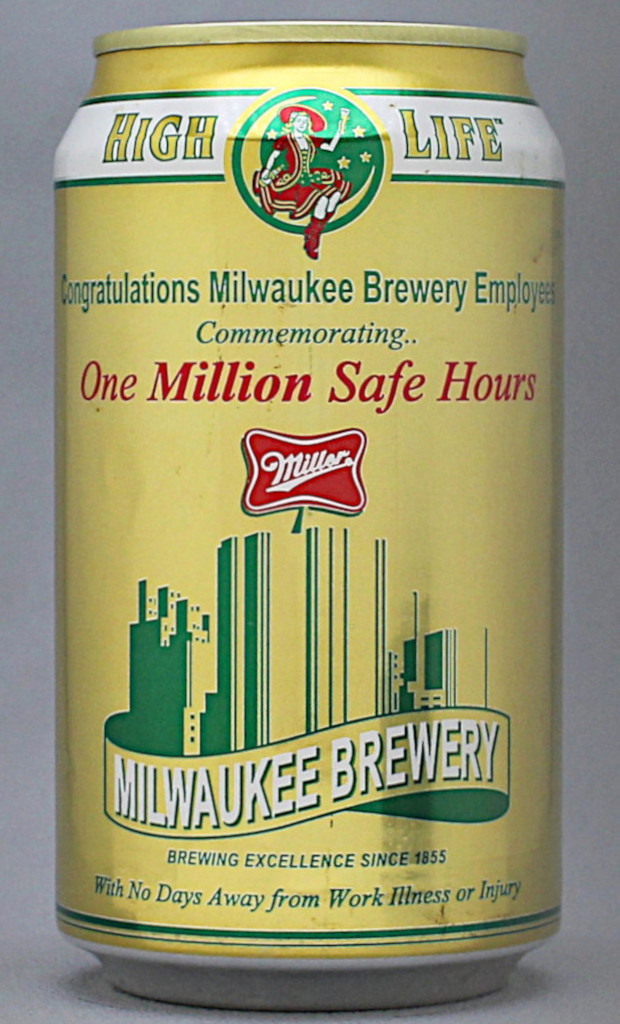 Miller High Life Beer 12 Oz Stay Top Can