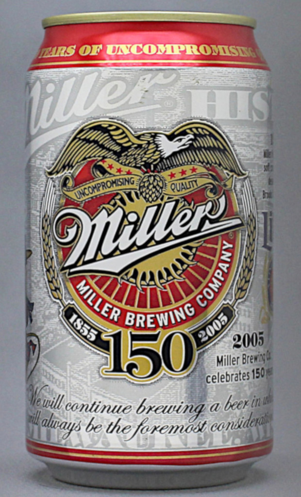 Miller Beer 12 Oz Bank Top Can