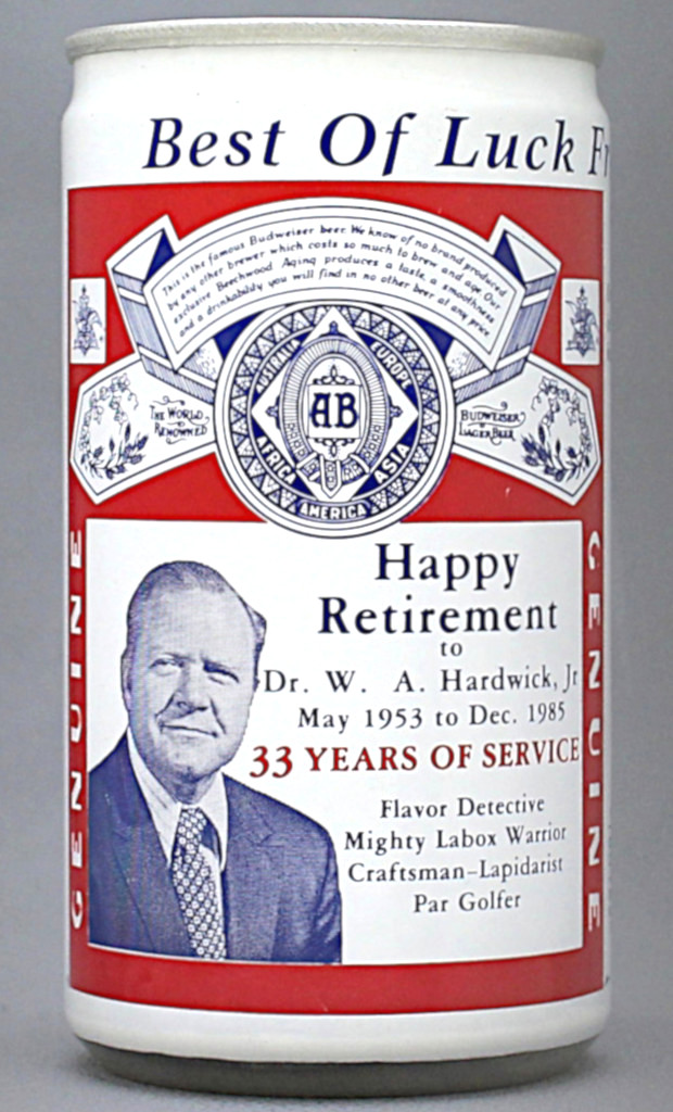Retirement Beer 12 Oz Tab Top Can