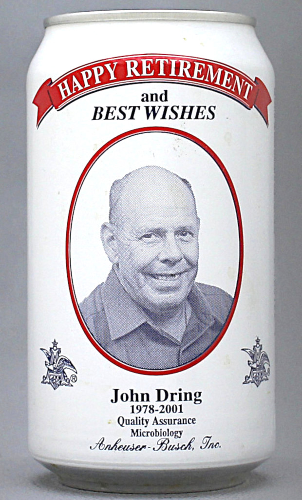 Retirement Beer 12 Oz Stay Top Can