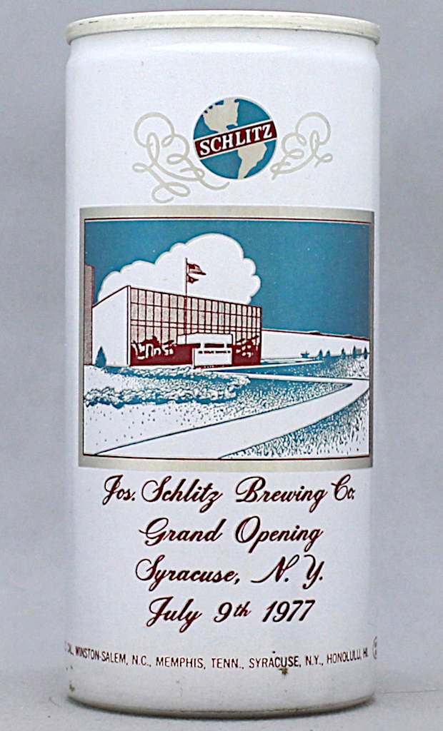 Schlitz Missing Data 12 Oz Tab Top Can
