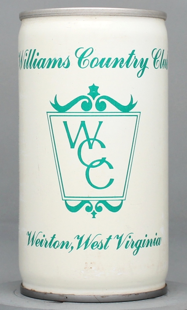 Williams Country Club Missing Data 12 Oz Tab Top Can