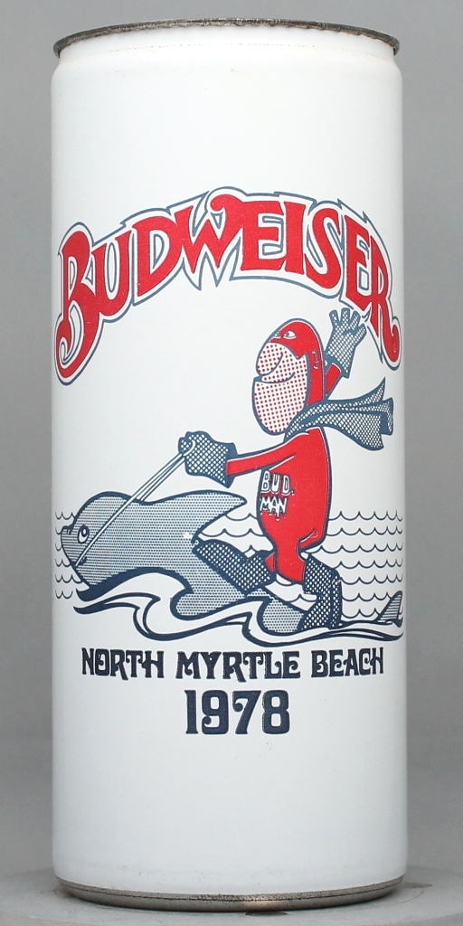 Budweiser Beer 16 Oz Drinking Mug Can