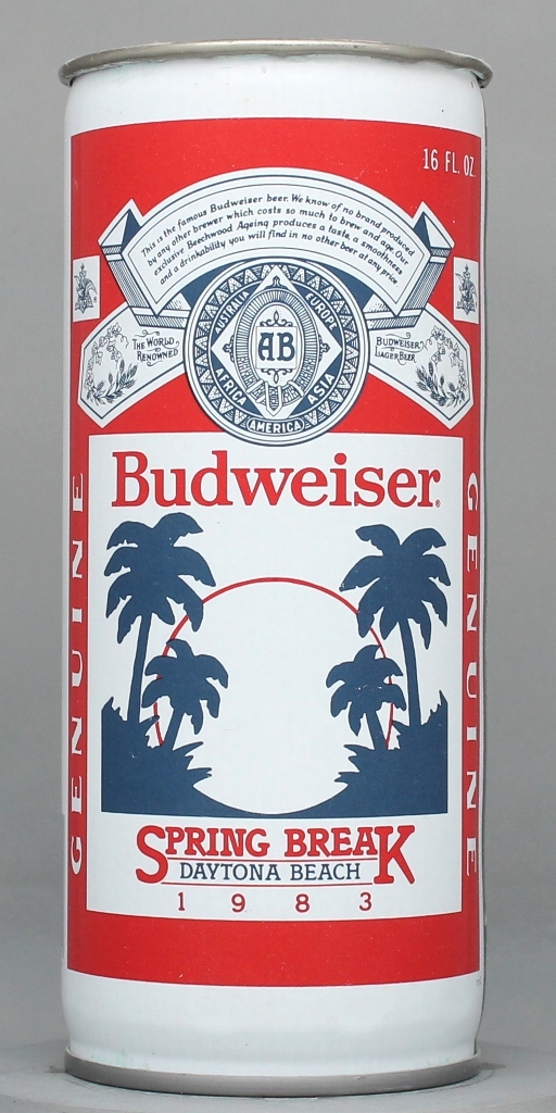 Budweiser Beer 16 Oz Drinking Mug Can