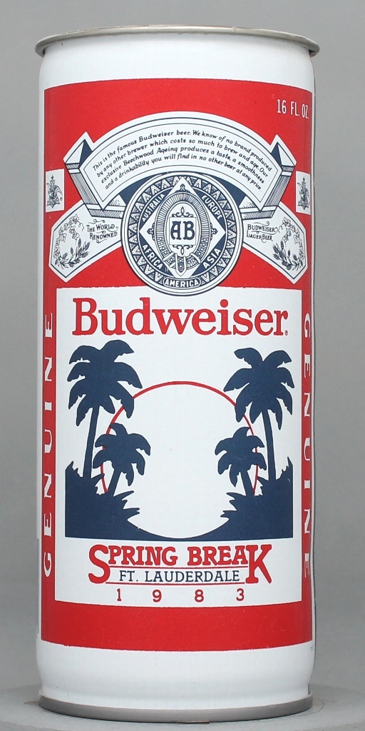 Budweiser Beer 16 Oz Drinking Mug Can