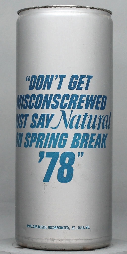 Natural Light Beer 16 Oz Drinking Mug Can