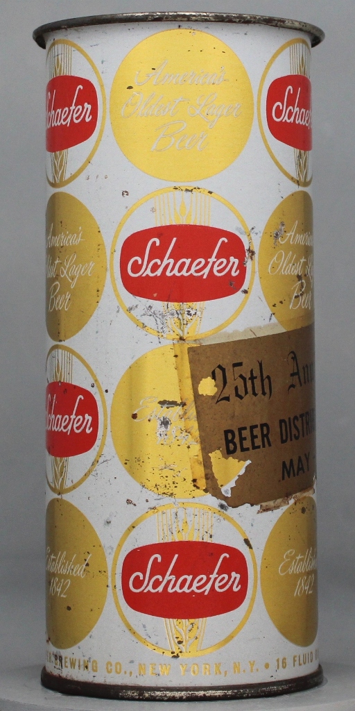 Schaefer Beer 16 Oz Drinking Mug Can