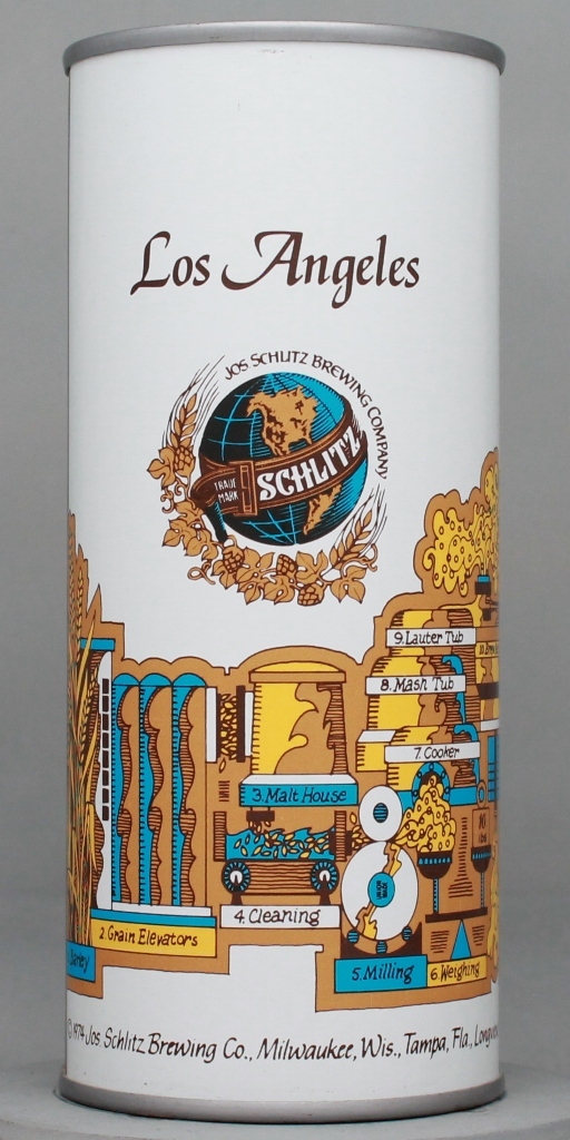 Schlitz Missing Data 16 Oz Bank Top Can