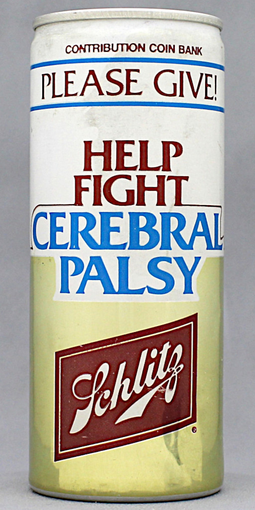 Schlitz Missing Data 16 Oz Bank Top Can