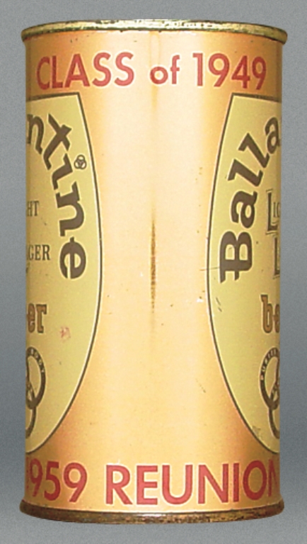 Ballantine Lager Class Of 1949, 1959 Reunion Can