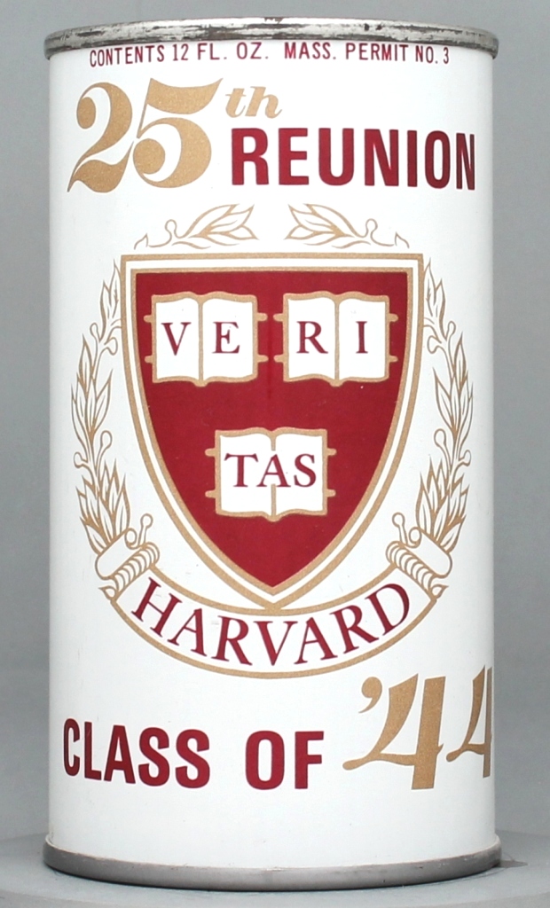 Black Label Harvard Class Of '44 25th Reunion Can