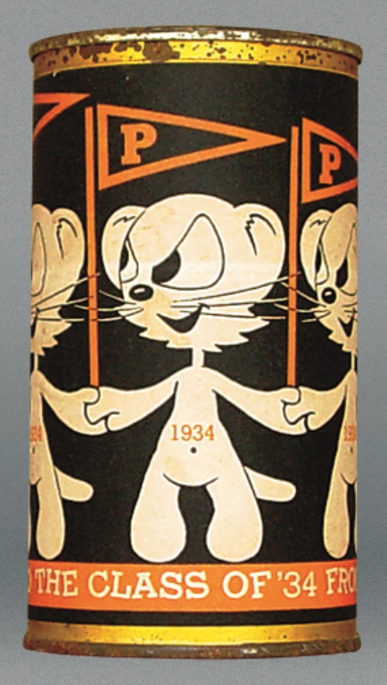 Greetings Class Of '34 (paper Label) Reunion Can