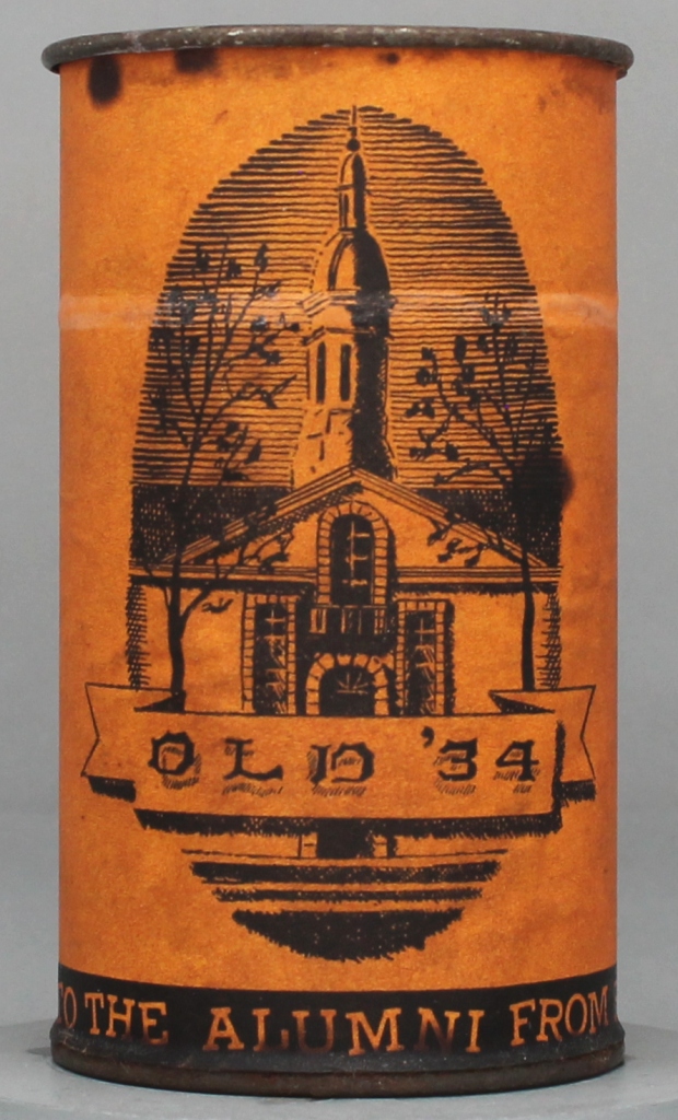 Budweiser Old '34 (paper Label) Reunion Can