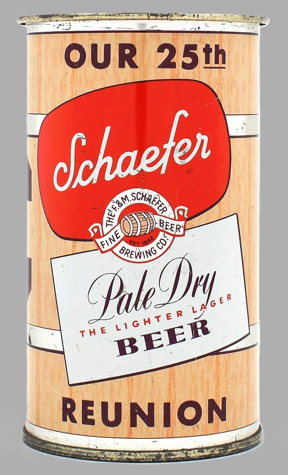 Schaefer Beer 12 Oz Drinking Mug Can