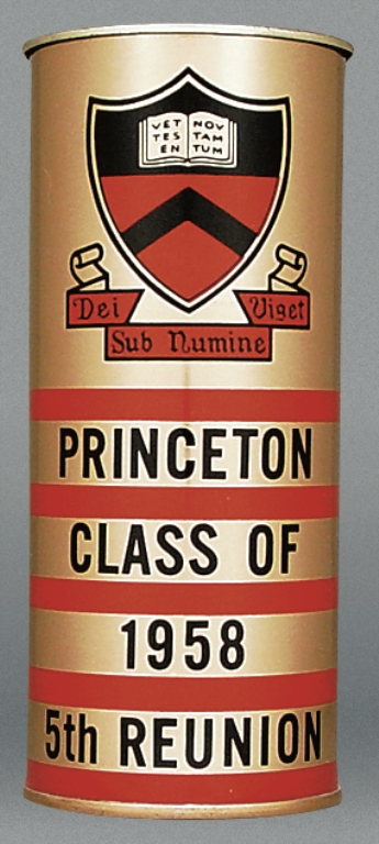 Ballantine Princeton Class Of 1958 5th Reunion Can
