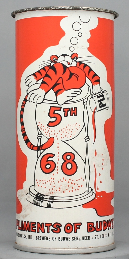 Budweiser '68 5th Reunion Can