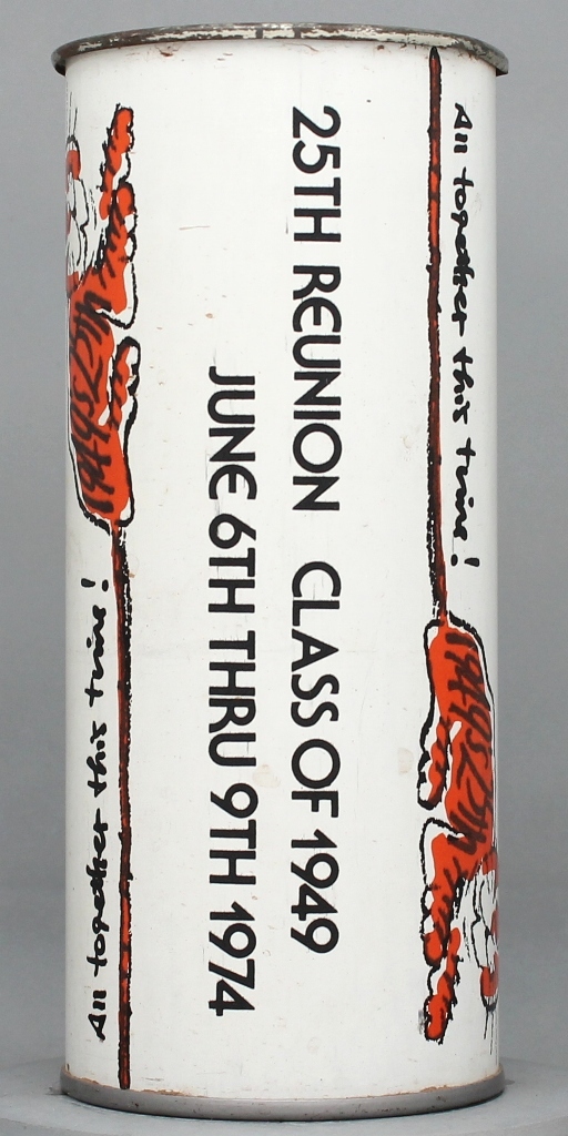 Anheuser-busch Princeton Class Of 1949 - 1974 25th Reunion Can