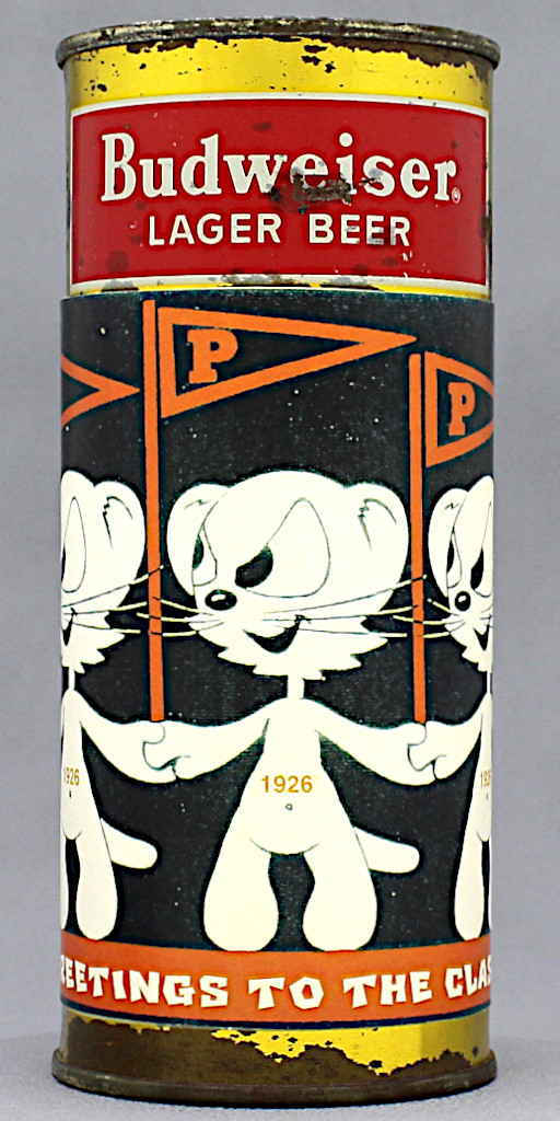 Budweiser Class Of '26 (paper Label) Reunion Can