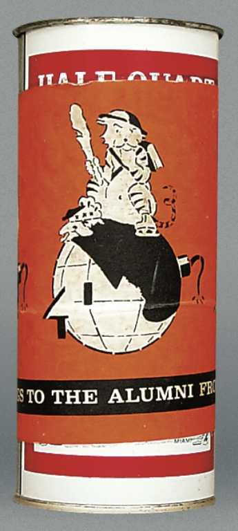 Budweiser Greetings Alumni (paper Label) 1941 Reunion Can