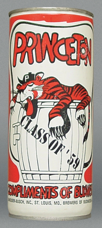 Budweiser Princeton Class Of '59 Reunion Can