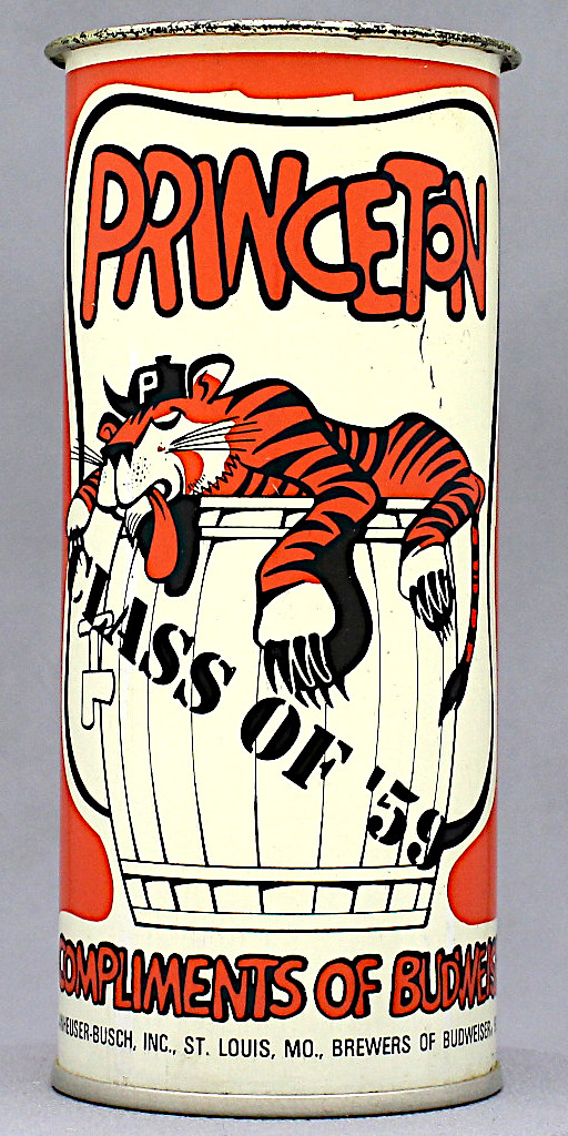 Budweiser Princeton Class Of '59 Reunion Can