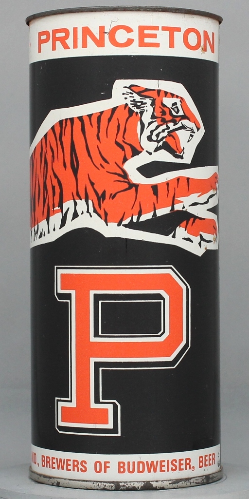Budweiser Princeton P Reunion Can