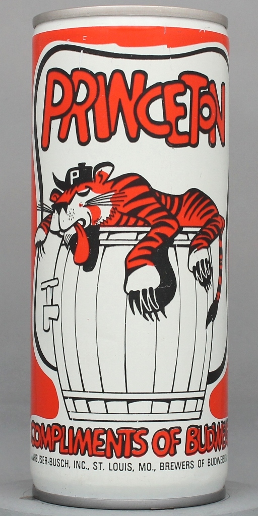 Budweiser Princeton (no Date) Reunion Can