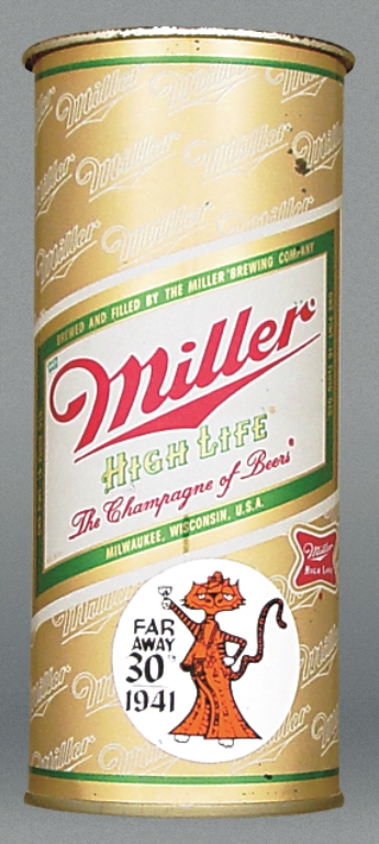 Miller Far Away 1941 (sticker) 30th Reunion Can