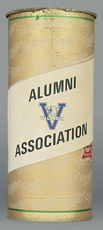Miller High Life Villanova Alumni (sticker) Reunion Can