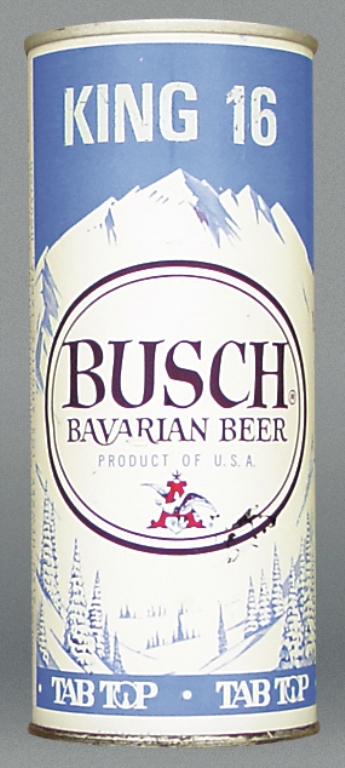 Busch Bavarian Beer Test Can