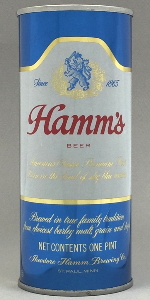 Hamm's Beer Test Can
