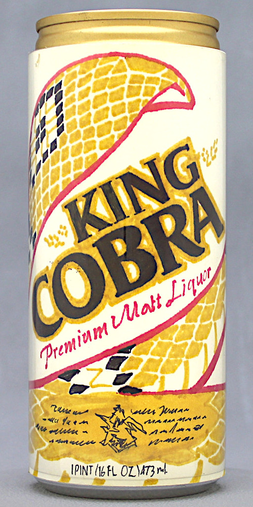 King Cobra Premium Malt Liquor Test Can