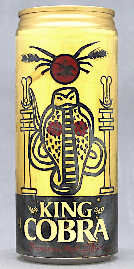 King Cobra Premium Malt Liquor Test Can