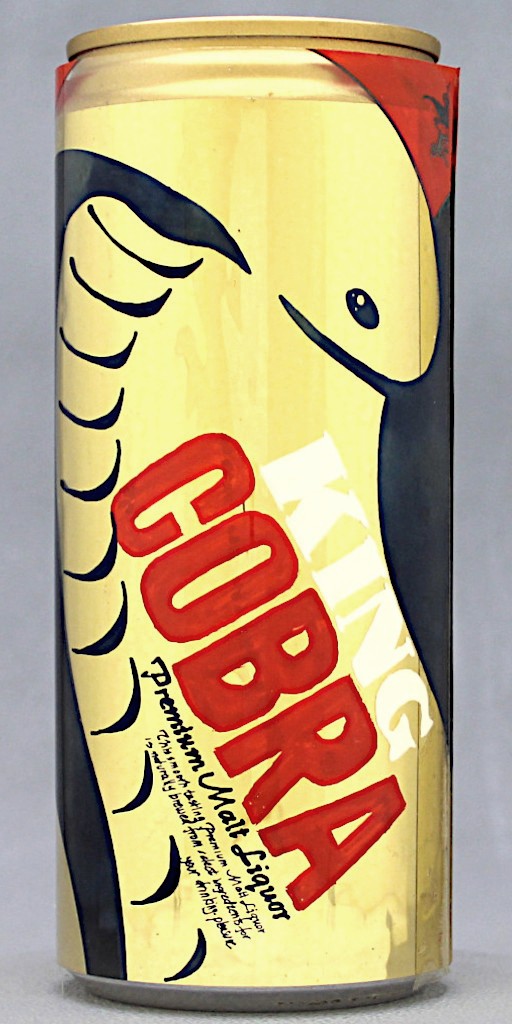 King Cobra Premium Malt Liquor 16 Oz Tab Top Can