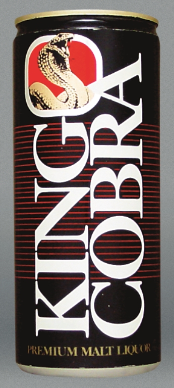 King Cobra Premium Malt Liquor Test Can