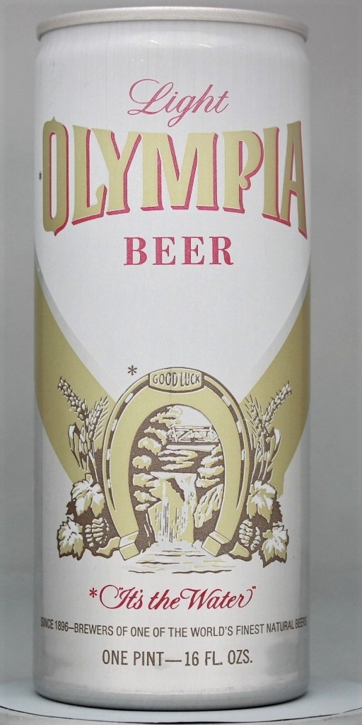 Olympia Light Beer Test Can