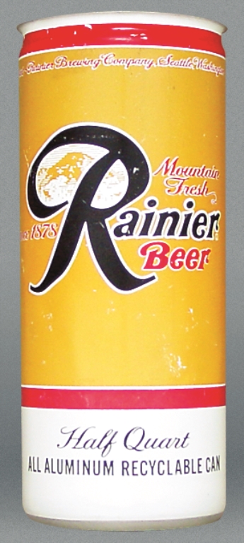 Rainier Beer Test Can