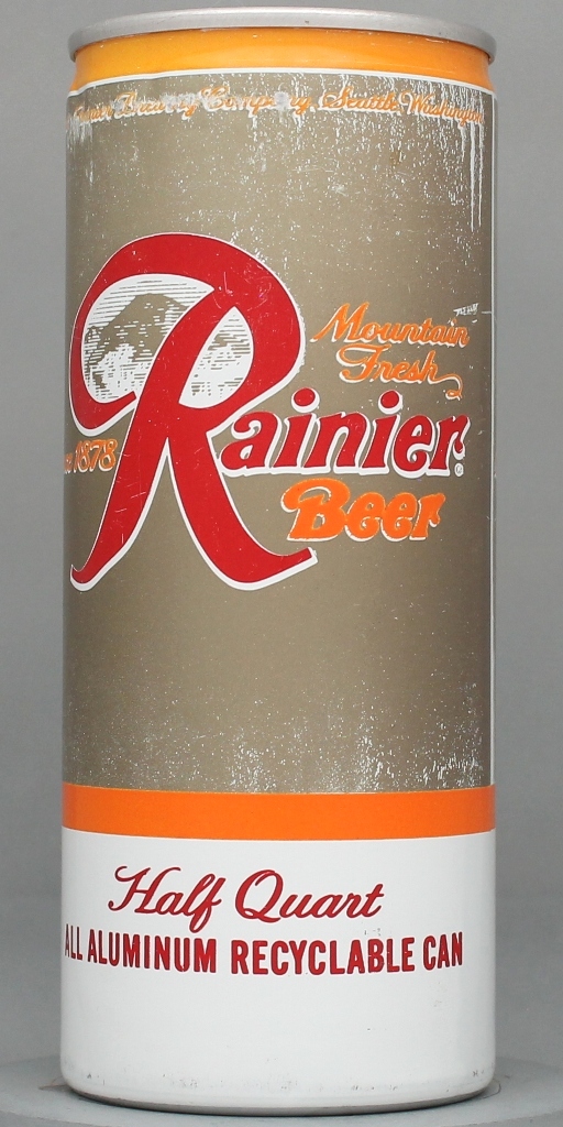 Rainier Beer Test Can