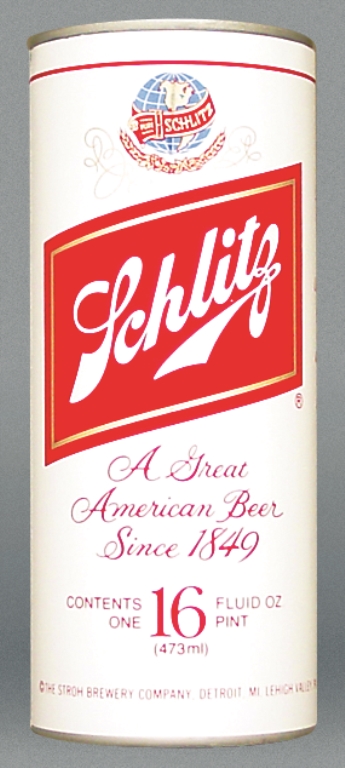 Schlitz Beer Test Can