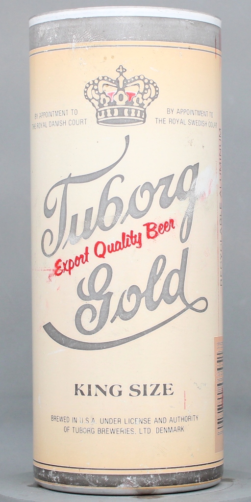 Tuborg Gold Export Quality Beer 16 Oz Other Can