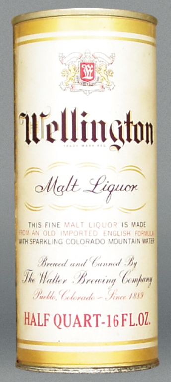 Wellington Malt Liquor Test Can