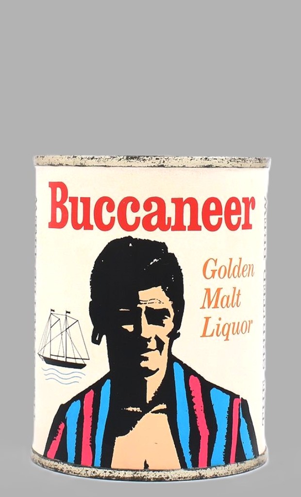 Buccaneer Golden Malt Liquor 8 Oz Flat Top Can