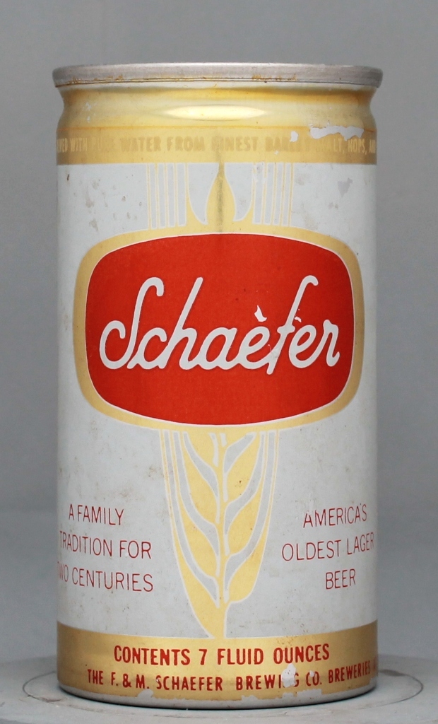 Schaefer Beer Test Can