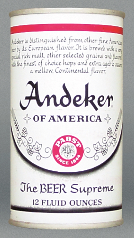 Andeker Beer Test Can