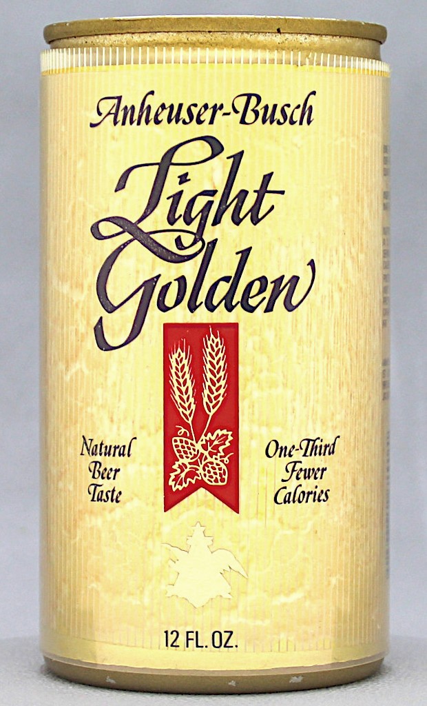 Anheuser-busch Light Golden Beer Test Can