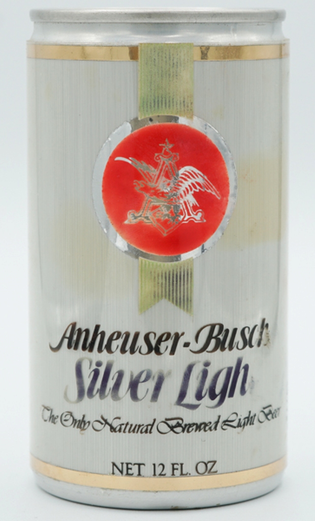 Anheuser-busch Silver Light Beer Test Can