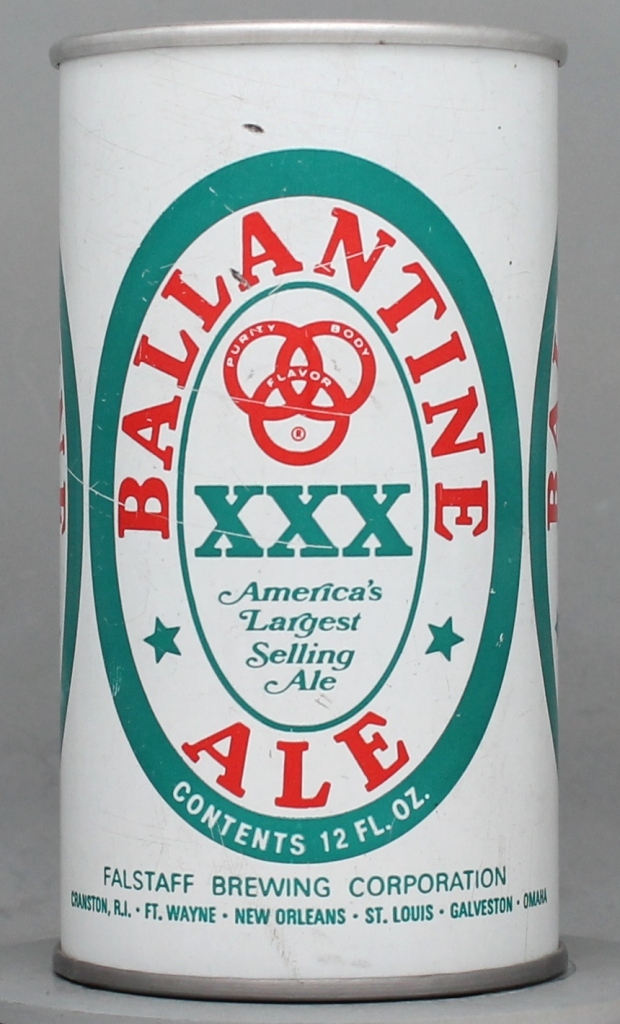 Ballantine XXX Ale Test Can