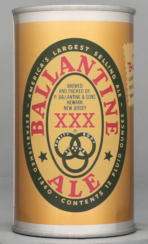 Ballantine Ale Test Can